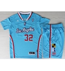 Los Angeles Clippers 32 Blake Griffin Blue Revolution 30 Swingman NBA Jersey Short Suits New Style