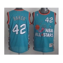 nba 96 all star #42 baker blue