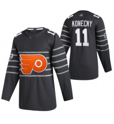 Flyers 11 Travis Konecny Gray 2020 NHL All Star Game Adidas Jersey