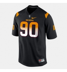 Arizona State Sun Devils Will Sutton College Football Black Jersey