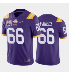 LSU Tiger Alan Faneca Purple Away Men'S Jersey