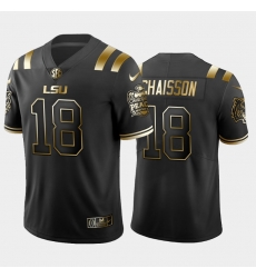 LSU Tiger K'Lavon Chaisson Black Golden Edition Men'S Jersey