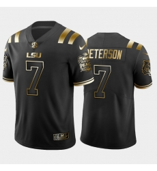 LSU Tiger Patrick Peterson Black Golden Edition Men'S Jersey