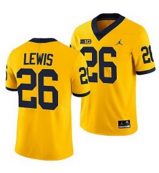 Michigan Wolverines Jourdan Lewis Maize Nfl Alumni Men Jersey