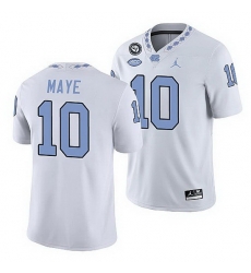 North Carolina Tar Heels Drake Maye White Game Football Replica Jersey