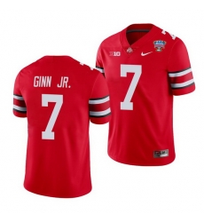 Ohio State Buckeyes Ted Ginn Jr. Scarlet 2021 Sugar Bowl College Football Jersey