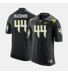 Men Oregon Ducks Deforest Buckner College Football Black Jersey