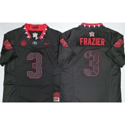 Georgia Bulldogs  3 Nate Frazier Black 2026 F U S E  Stitched Jersey