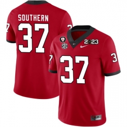 Men #37 Drew Southern Georgia Bulldogs 2022-23 CTP National Championship Football Jerseys