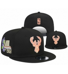 Milwaukee Bucks Snapback Cap 25K Y876