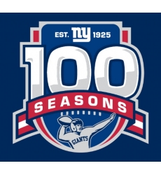 New York Giants 100 Anniversary Patch Biaog
