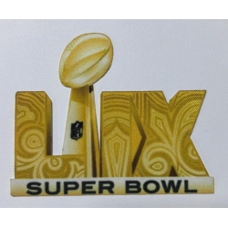 NFL Philadelphia Eagles Super Bowl LIX Gold patch Biaog