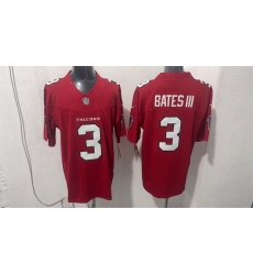 Men Atlanta Falcons  3 Jessie Bates III Red 2026 New F U S E  Vapor Untouchable Limited Stitched Football Jersey
