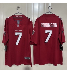 Men Atlanta Falcons 7 Bijan Robinson Red 2026 New Vapor Untouchable Limited Stitched Football Jersey Men Atlanta Falcons 7 Bijan Robinson Red 2026 New Vapor Untouchable Limited Stitched Football Jersey