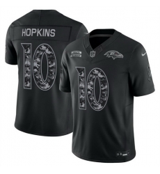 Men Baltimore Ravens 10 DeAndre Hopkins Black F U S E 2026 Salute to Service Limited Stitched Football Jersey Men Baltimore Ravens 10 DeAndre Hopkins Black F U S E 2026 Salute to Service Limited Stitched Football Jersey