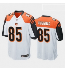 men tee higgins cincinnati bengals white game jersey 