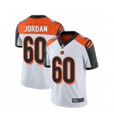 Youth Cincinnati Bengals 60 Michael Jordan White Vapor Untouchable Limited Player Football Jersey