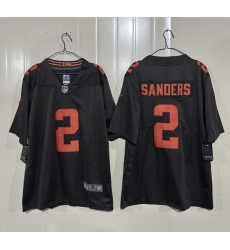 Men Cleveland Browns  2 Shedeur Sanders Brown 2026  Alpha Dawg Edition  Vapor Limited Stitched Football Jersey