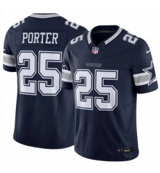 Men Dallas Cowboys  25  Joey Porter Jr Navy 2026 F U S E Vapor Untouchable Limited Stitched Football Jersey