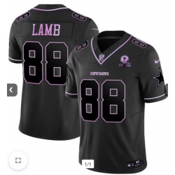 Men Dallas Cowboys 88 Ceedee Lamb Deep Purple Vapor Limited Jersey