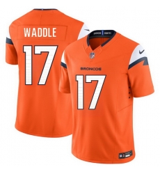 Youth Denver Broncos 17 Jaylen Waddle Orange 2026 F U S E Vapor Limited Stitched Football Jersey Youth Denver Broncos 17 Jaylen Waddle Orange 2026 F U S E Vapor Limited Stitched Football Jersey