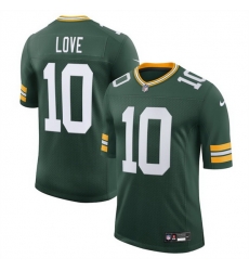 Men Green Bay Packers 10 Jordan Love Green 2025 New Vapor Untouchable Limited Stitched Football Jersey