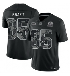 Men Green Bay Packers 85 Tucker Kraft Black F U S E 2026 Salute to Service Limited Stitched Football Jersey Men Green Bay Packers 85 Tucker Kraft Black F U S E 2026 Salute to Service Limited Stitched Football Jersey