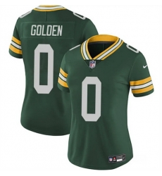 Women Green Bay Packers 0 Matthew Golden Green 2025 Draft Vapor Untouchable Limited Stitched Football Jersey Women Green Bay Packers 0 Matthew Golden Green 2025 Draft Vapor Untouchable Limited Stitched Football Jersey