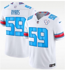 Men Houston Texans  59 DeMeco Ryans White 2026 F U S E   HOUSTON US  Rivalries Collection Limited Stitched Football Jersey