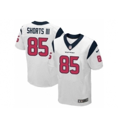 Nike Houston Texans 85 Cecil Shorts III White Elite NFL Jersey