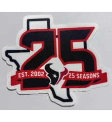 Men Texans 25TH Anniversary Seasons Patch II Biaog Men Texans 25TH Anniversary Seasons Patch II Biaog