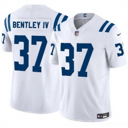 Men Indianapolis Colts 37 Ulysses Bentley IV White 2025 F U S E  Vapor Limited Stitched Football Jersey