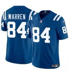 Youth Indianapolis Colts 84 Tyler Warren Blue 2025 Draft F U S E Vapor Untouchable Limited Stitched Football Jersey
