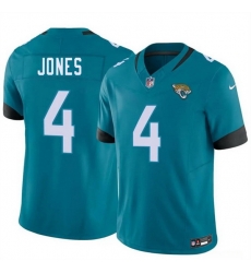 Men Jacksonville Jaguars  4 Jarrian Jones Teal 2026 F U S E  Vapor Untouchable Limited Stitched Jersey