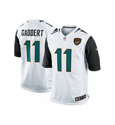 Nike Jacksonville Jaguars 11 Blaine Gabbert White Game New NFL Jersey