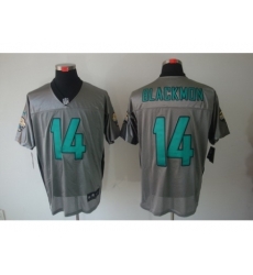 Nike Jacksonville Jaguars 14 Justin Blackmon Grey Elite Shadow NFL Jersey