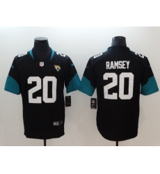 Nike Jaguars #20 Jalen Ramsey Black New 2018 Vapor Untouchable Limited Jersey