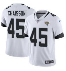 Nike Jaguars 45 K 27Lavon Chaisson White Men Stitched NFL Vapor Untouchable Limited Jersey