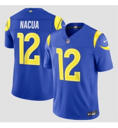 Men Los Angeles Rams 12 Puka Nacua Royal 2026 F U S E Vapor Limited Stitched Football Jersey Men Los Angeles Rams 12 Puka Nacua Royal 2026 F U S E Vapor Limited Stitched Football Jersey