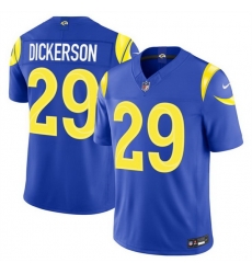 Men Los Angeles Rams 29 Eric Dickerson Royal 2026 F U S E Vapor Limited Stitched Football Jersey Men Los Angeles Rams 29 Eric Dickerson Royal 2026 F U S E Vapor Limited Stitched Football Jersey
