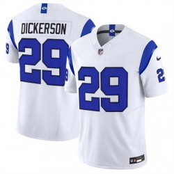 Men Los Angeles Rams  29 Eric Dickerson White Fearsome 2026 F U S E  Vapor Limited Stitched Football Jersey