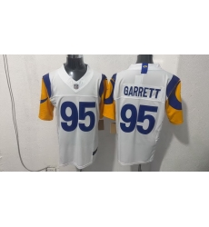 Men Los Angeles Rams 95 Myles Garrett White 2026 F U S E Vapor Limited Stitched Football Jersey Men Los Angeles Rams 95 Myles Garrett White 2026 F U S E Vapor Limited Stitched Football Jersey