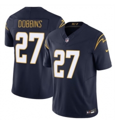 Men Los Angeles Chargers 27 J K Dobbins Navy 2024 F U S E Vapor Limited Stitched Football Jersey