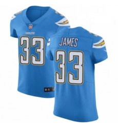 Men Nike Los Angeles Chargers 33 Derwin James Electric Blue Alternate Vapor Untouchable Elite Player NFL Jersey