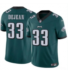 Men Philadelphia Eagles 33 Cooper DeJean Green 2024 Draft F U S E Vapor Untouchable Limited Stitched Football Jersey