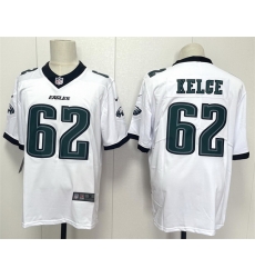 Men Philadelphia Eagles 62 Jason Kelce White 2024 New Vapor Untouchable Limited Stitched Football Jersey Men Philadelphia Eagles 62 Jason Kelce White 2024 New Vapor Untouchable Limited Stitched Football Jersey