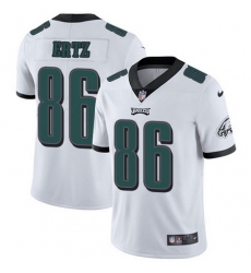 Nike Eagles #86 Zach Ertz White Mens Stitched NFL Vapor Untouchable Limited Jersey