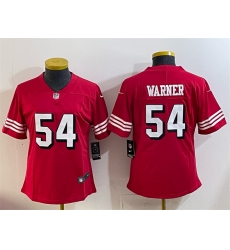 Youth San Francisco 49ers 54 Fred Warner New Red Vapor Untouchable Stitched Football Jersey Youth San Francisco 49ers 54 Fred Warner New Red Vapor Untouchable Stitched Football Jersey