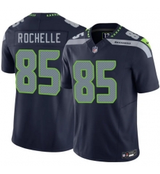 Men Seattle Seahawks  85 Rashad Rochelle Navy 2026 Draft F U S E  Vapor Untouchable Limited Stitched Football Jersey