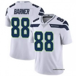 Men Seattle Seahawks  88 AJ BARNER White 2026 F U S E  Vapor Untouchable Limited Stitched Football Jersey